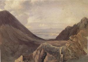 Achille-Etna Michallon View of Naples from the Heights of Vesuvius (mk05)